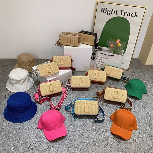 

17% off 2023 fashion hand women's new straw woven camera trend single shoulder diagonal cross small square bag