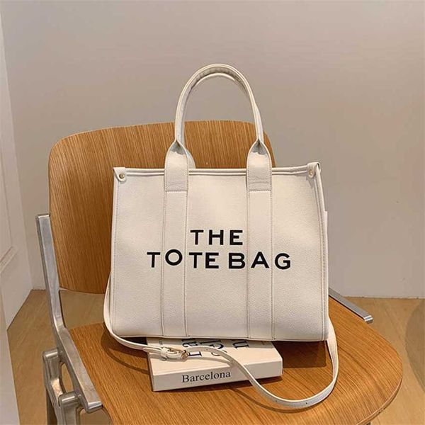 

19% off 2023 fashion handbag texture tote summer new handbag large capacity shoulder simplified letter crossbody bag for women