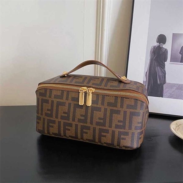 

21% off 2023 fashion handbag new large capacity pu letter high beauty cosmetic travel portable wash bag net-red