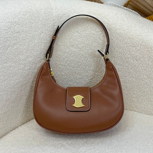 

ava tote triomphes womens underarm bag designer genuine leather handbag purse cases black brown printed shoulder and hand carry bags