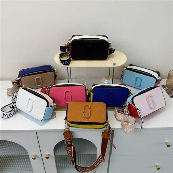 

19% off 2023 fashion handbag new colorful contrast small square letter candy crossbody women's bag