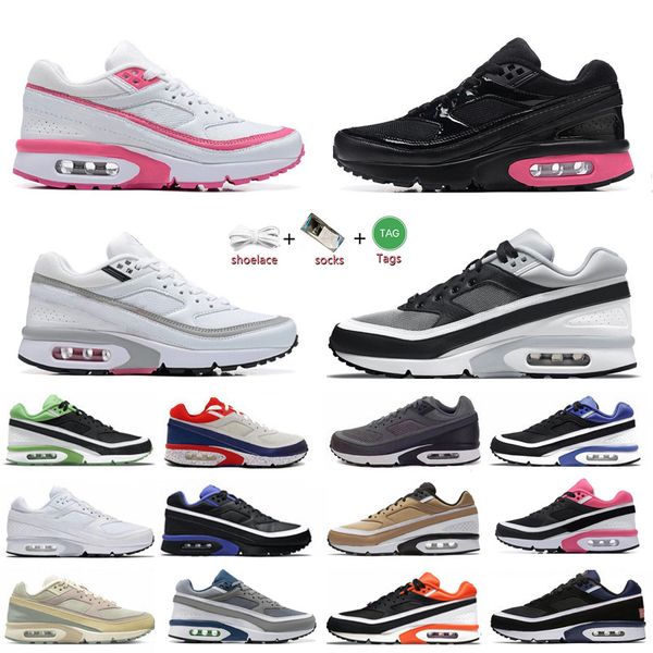 

designer running bw men shoes sneakers orange grey pink foam triple white white yellow with blue blue green white men women trainers sports