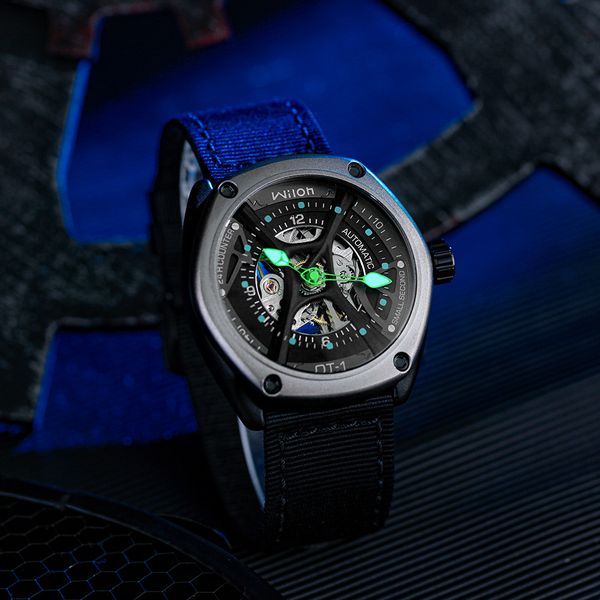 

mens watch waterproof 41mm designer watch rubber band business wristwatch luminous pointer montre de luxe calendar bracelet, Slivery;brown