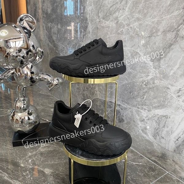 

new brand womens designer casual shoes classic dirty shoes mid double height bottom trainers leather glitter golden quality, Black