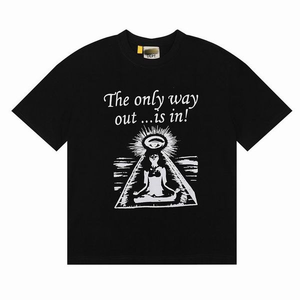 

galleryse depts mens t shirts washed distressed fabric tees t-shirts women designer galleryes cottons casual shirt polos clothes graffiti o, White;black