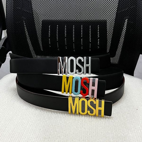 

men's belts women's belt fashionable waistband men's jeans letter belt gold letter metal belt 3.8cm classic brand belt, Black;brown