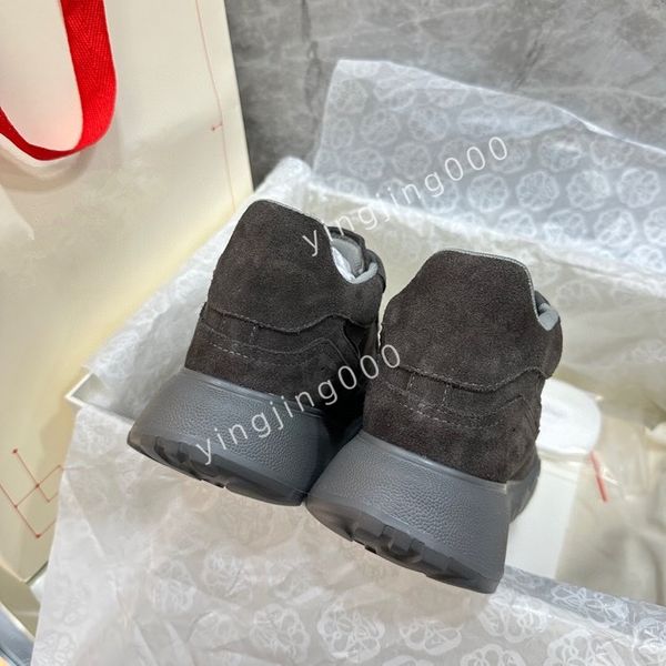 

2023fashion designers sneakers camouflage casual shoes stylist men shoes checkered studded flats mesh trainers, Black