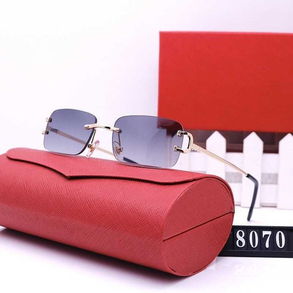 

designer sunglasses luxury women's and men's premium women's glasses frame retro metal sunglasses, Blue