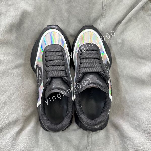 

new designers sneakers camouflage casual shoes stylist womens men shoes designer checkered studded flats mesh fashion trainers2023, Black