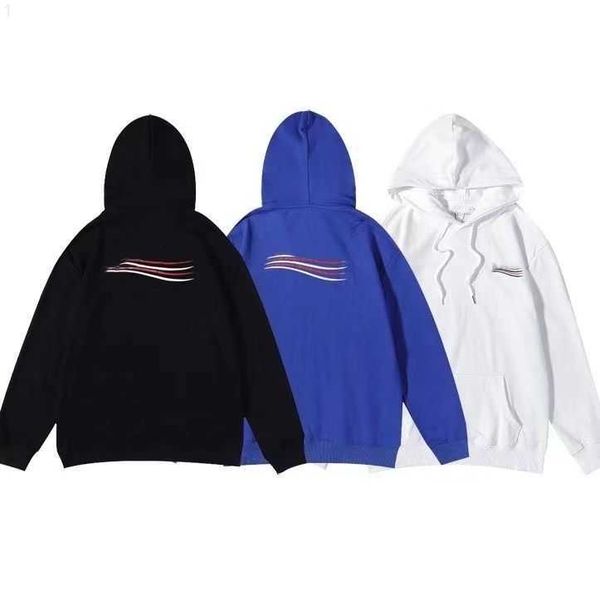 

men's hoodies sweatshirts designer mens hoodie autumn hip hop quality letter print blue labels printings to 2xl, Black