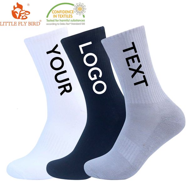 

fashion quality men compression socks crew wholesale cotton grip embroidery women compression print men sport custom socks, Black