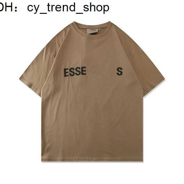 

summer men women essent t shirt designers tshirt essen casual shirts luxury shorts tshirts chest print fashion letter tees essentiel t-shirt, White;black