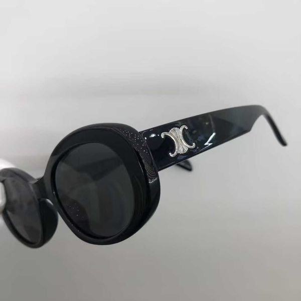 

korean version of fashionable men's oval uv resistant tr90 polarized for women's trendy concave shaped pgraphy sunglasses, White;black
