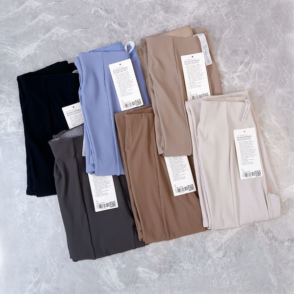 

ll yoga flared pants long ladies high waist slim fit belly bell-bottom trousers shows legs yoga fitness solid labaku