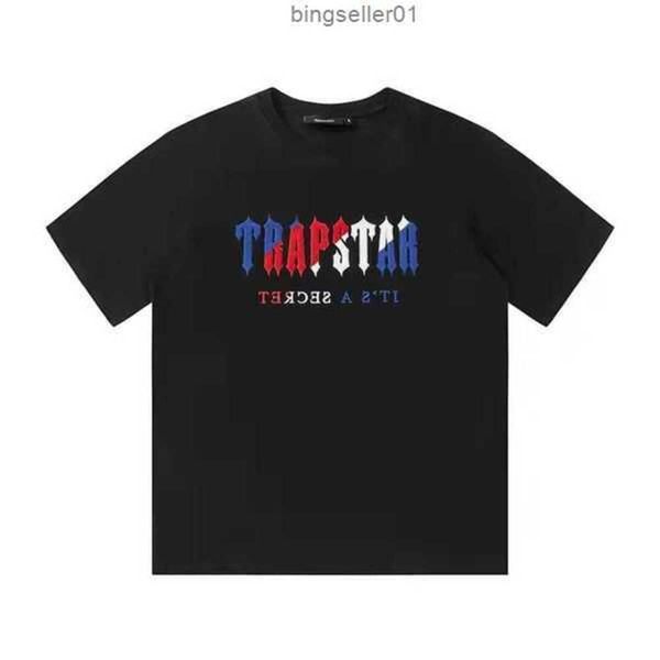 

london shirt 22ss t new trapstar men and women embroidered chenille decoded chord suit - revolution luxury trapstars tee trapstar. 12 1 h0wv, Gray