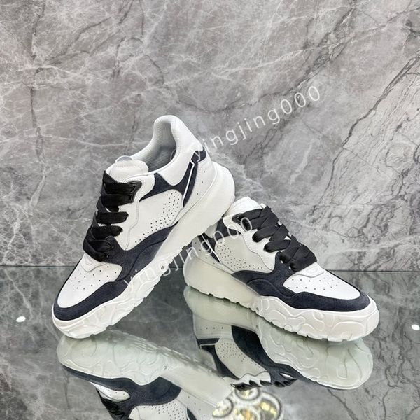 

2023fashion designers sneakers camouflage casual shoes stylist mens women shoes checkered studded flats mesh trainers, Black
