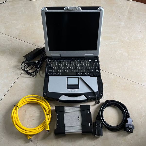 

for bmw cars icom next auto diagnosis tools code scanner with latest software installed well on cf31 i5 4g used toughbook lap1tb hdd ssd rea