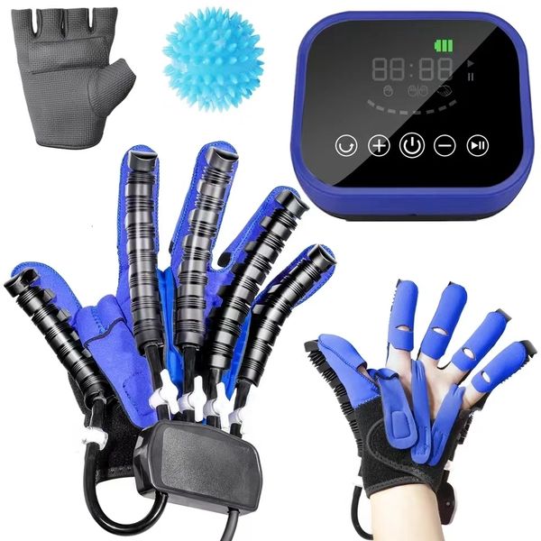 

eye massager rehabilitation robot gloves wireless mirroring stroke hemiplegia hand function training glove finger care equipment 230511