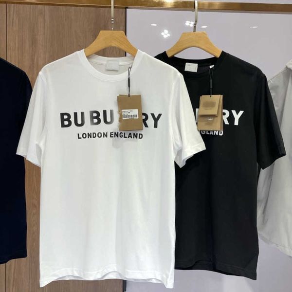 

cotton t shirt loose casual short sleeve r t shirt men women luxury sweatshirt summer fashion letter print graphic tee, White;black