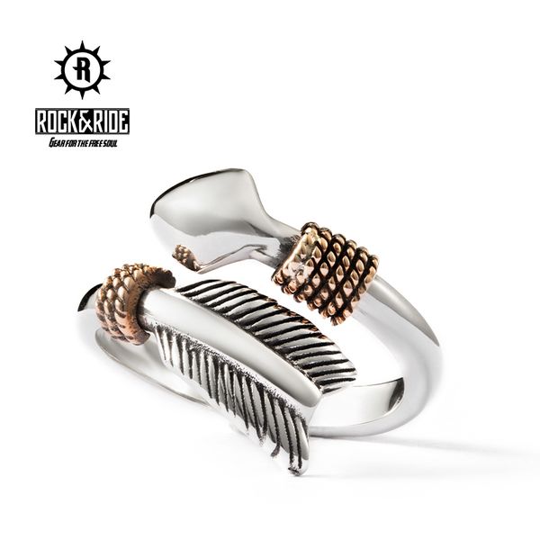 

frg0025jo,arrow feather ring,suitable for various places, Silver