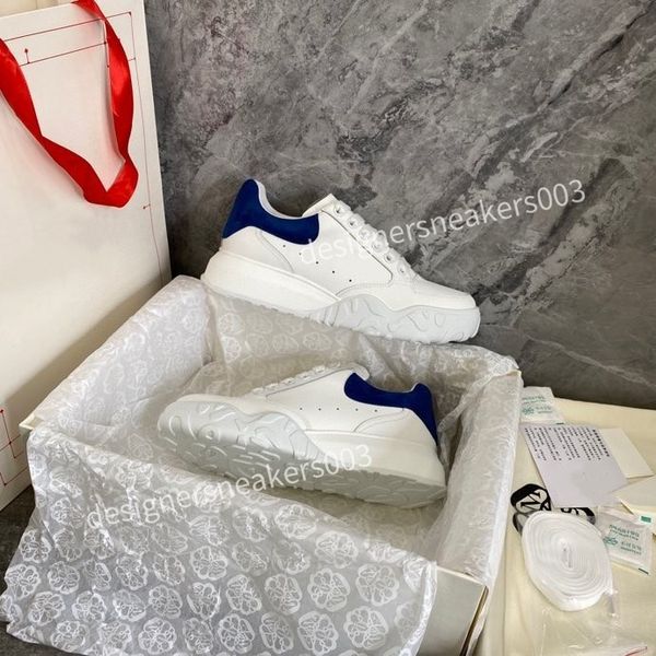 

new brand women men designer casual shoes classic dirty shoes mid double height bottom trainers leather glitter golden quality, Black