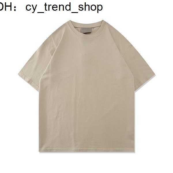 

21ss designer tide t shirts chest letter laminated print short sleeve high street loose oversize casual t-shirt cotton for men women essent, White;black