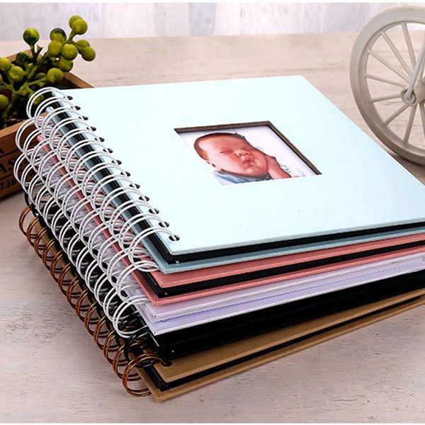

picture frames stickers for po album 20page diy poalbum baby growth beautifully decorated paper album kids memory book scrapbooking 230512