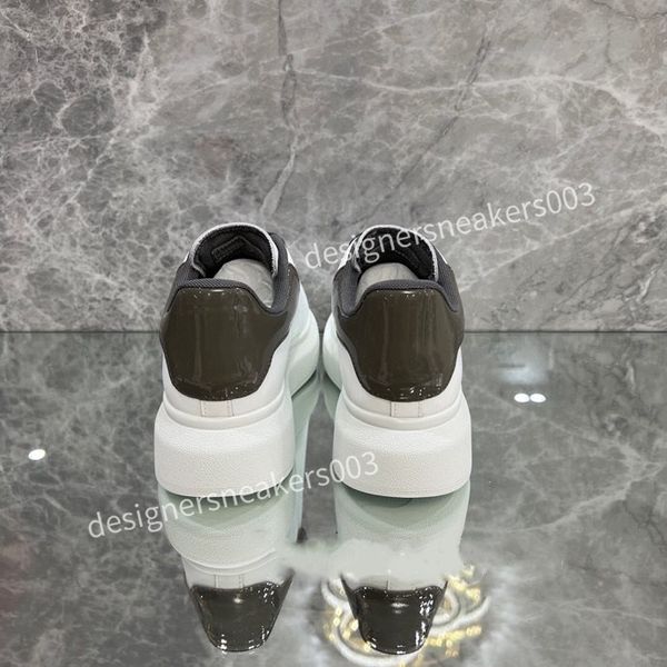 

2023mens women brand casual shoes classic dirty shoes mid double height bottom trainers leather glitter golden quality, Black