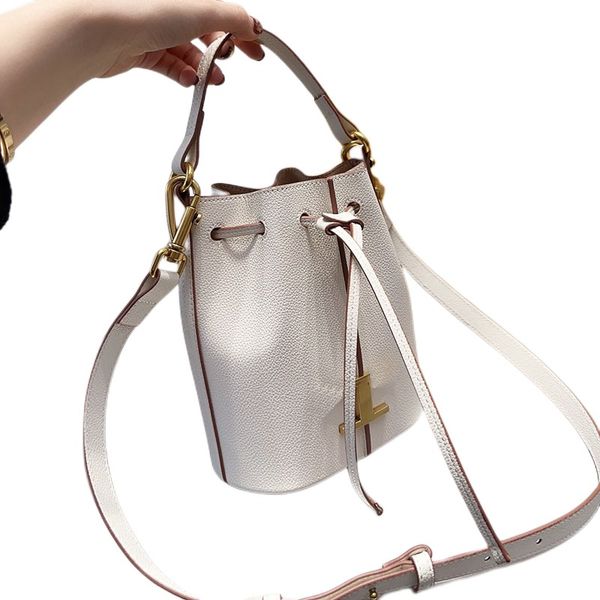 

designer bag new luxury shoulder bags mini bucket bag wallets multicolor crossbody handbag women's genuine leather handbags removable s