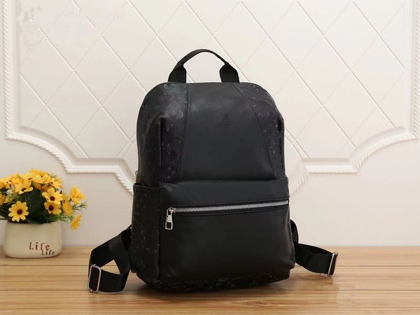 

l luxury black backpacks school bags medium size nylon students bag outdoors travel shoulder bags backpack for man woman knapsack