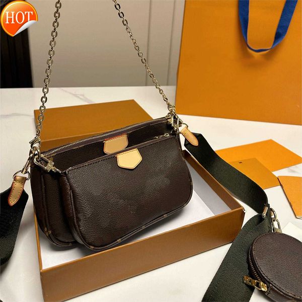 

totes designer wallet luxurys handbags card holder crossbody shoulder bag purse chain canvas adjustable and detachable strap 10a