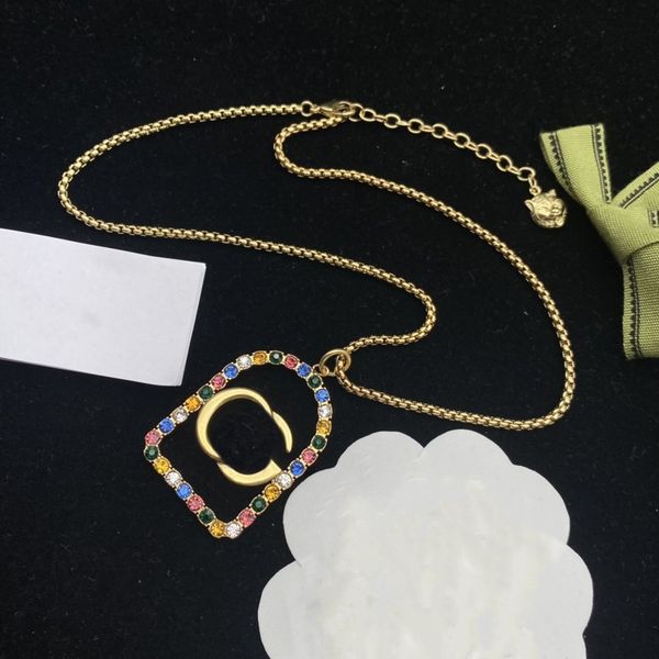 

designer necklace women's pendant necklace luxury jewelry erary fduaui, Silver