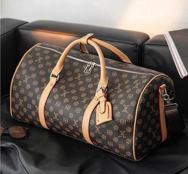 

travel duffle bag classic casual tote fashion travel bag keepall bandouliere luxury monograms handbags women men designer luggage large capa