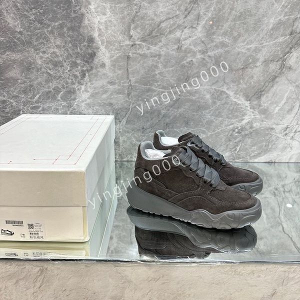 

2023new fashion designers sneakers camouflage casual shoes stylist men shoes checkered studded flats mesh trainers, Black