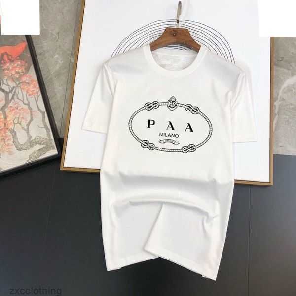 

fashion t shirts mens women designers tshirts tees apparel man s casual chest letter shirt luxurys clothing street shorts sleeve clothes ts, White;black