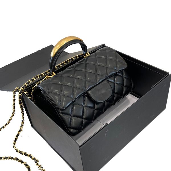 

cc classic women cf flap shoulder bags handbags fashion quilted matelasse chain crossbody bag totes luxury designer metal leather handle mul