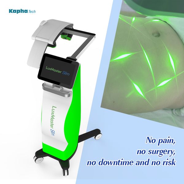 

10d rotating emerald laser 532nm lllt body sculpting celluite removal machine