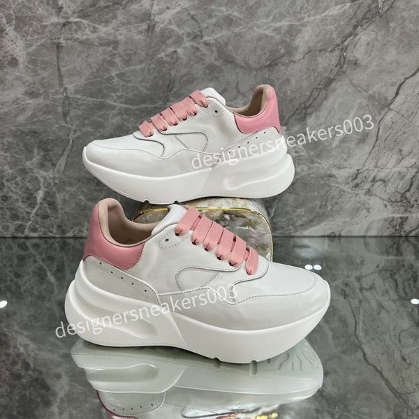 

new womens men fashion casual shoes classic dirty shoes mid double height bottom trainers leather glitter golden quality2023, Black