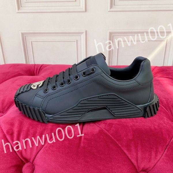 

luxury women's casual shoes women's designers men's leather basketball training shoes men's and women's daily life, Black