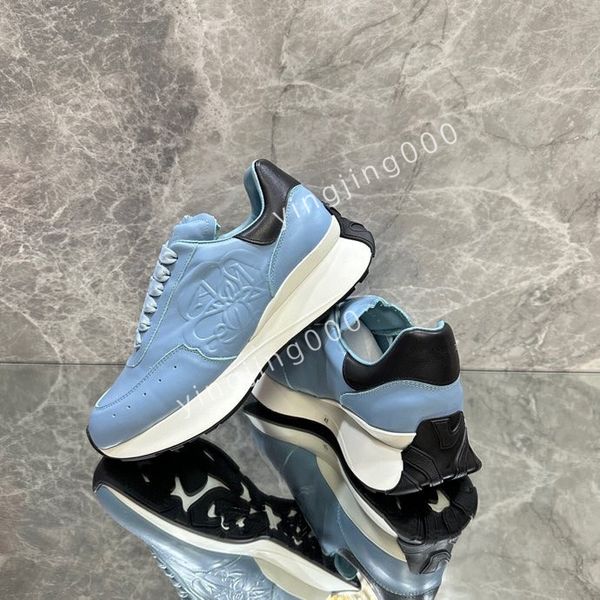 

2023new designers sneakers camouflage casual shoes stylist women mens shoes designer checkered studded flats mesh fashion trainers, Black