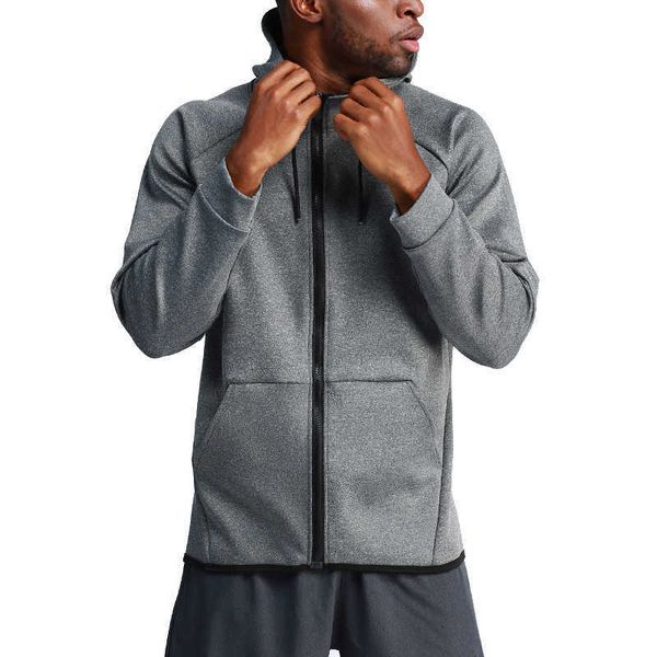 

autumn winter sportswear coat men's outdoor running quick drying fitness training