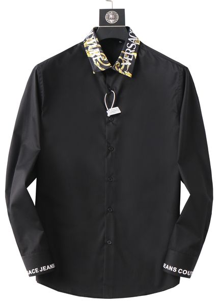 

nigrity designer spring men's fashion classic comfort casual long sleeve business shirt men's formal shirt size m-xxxl, White;black