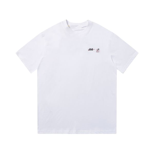 

fashion men's t-shirt luxury design2023 balencaigaity men's t-shirts retro decoration cotton soft anti-wrinkle letter printing cas, White;black