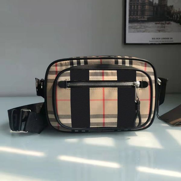 

luxury designer tb stripe bag camera shoulder crossbody classic nylon handbags vintage check totes leather women's burbrery man wallet