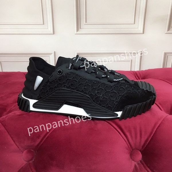 

new fashion casual shoes women designer leather lace-up sneakers fashion lady flat running letters shoes platform sneaker2023, Black