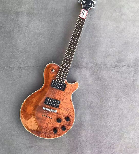 

electric guitar tiger/flame maple original hardware, factory customization