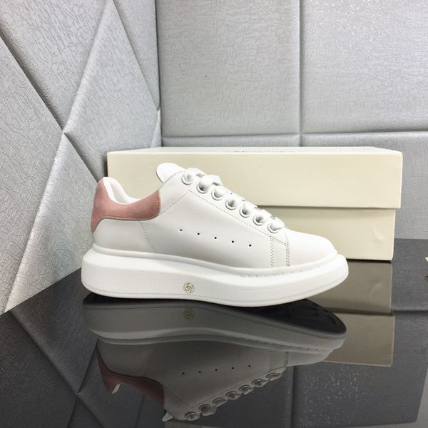

2023 new mens womens fashion casual shoes loafers designer classic rubber platform leisure comfort four seasons shoes 0426, Black