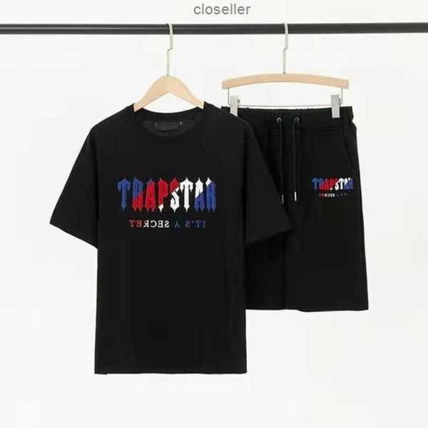 

london shirt 22ss t new trapstar men and women embroidered chenille decoded chord suit - revolution luxury trapstars tee trapstar. 12 1 h0wv, Gray