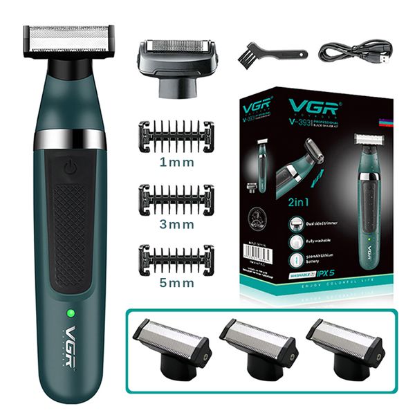 

electric shavers 2in1 one blade professional shaver for men wet dry use beard trimmer rechargeable razor body shaving 230512
