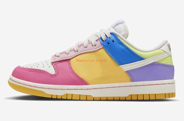 

wiht box low multi color shoes sb fd9923-111 lows multi-color sneakers for youth women men size us 4y-13 eur 36-47